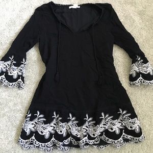 Bell sleeve dress